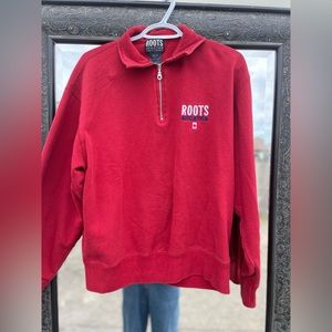 Roots athletics quarter zip